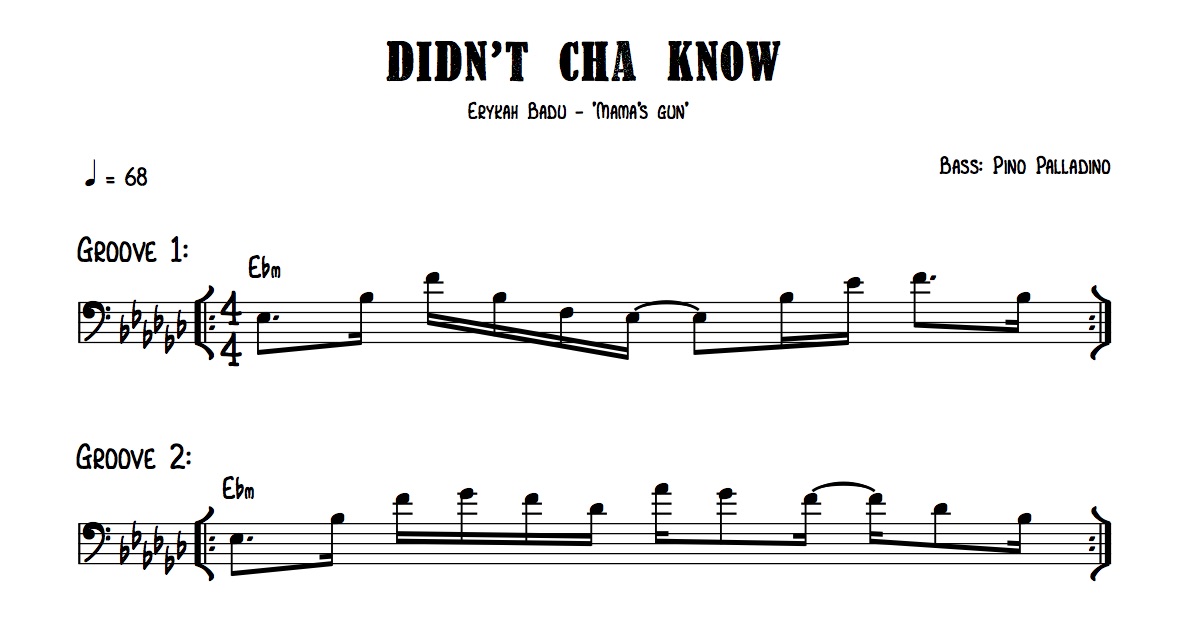 Groove Of The Week 11 Erykah Badu Didn t Cha Know Free