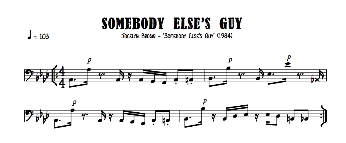 Groove Of The Week #25: Jocelyn Brown - 'Somebody Else's Guy