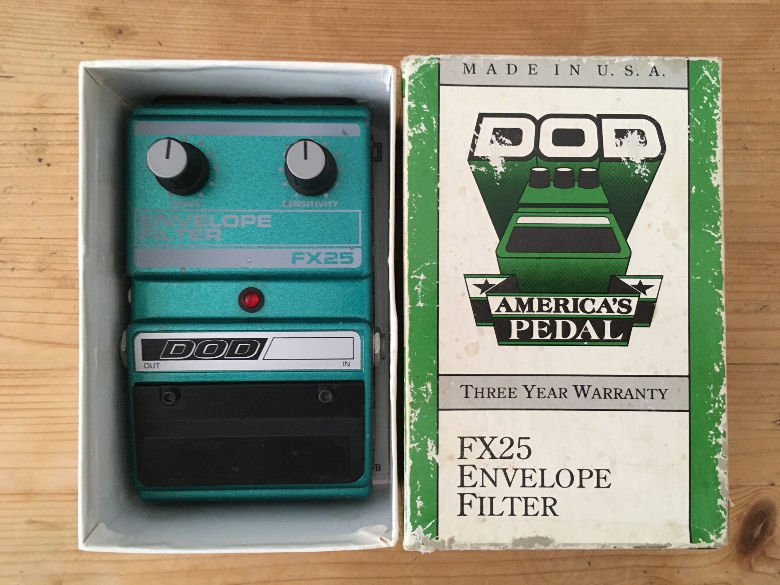 DOD FX25 Envelope Filter - Free Bass Transcriptions