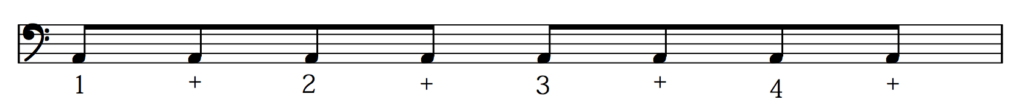 how to count eighth notes