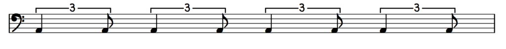 swing 8th notation