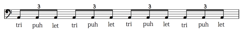 how to count eighth note triplets